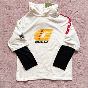 Gucci Hoodie with graphic print and embroidery